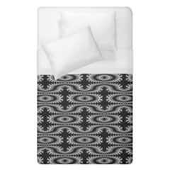 Monochrome Centipede Arabesque Duvet Cover (single Size) by linceazul