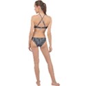 Monochrome Centipede Arabesque High Neck Bikini Set View2