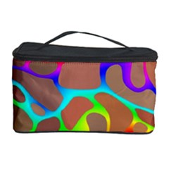 Colorful wavy shapes                                            Cosmetic Storage Case