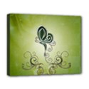 Wonderful Butterlies , Green Colors Deluxe Canvas 20  x 16  (Stretched) View1