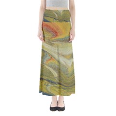 Rainbow Tornado Full Length Maxi Skirt by WILLBIRDWELL