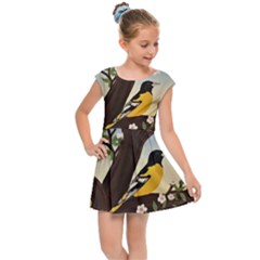 Oriole Kids Cap Sleeve Dress