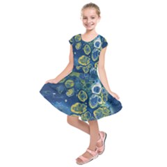 Churning Waters Kids  Short Sleeve Dress