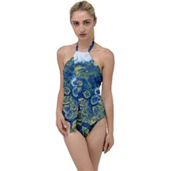 Churning Waters Go With The Flow One Piece Swimsuit