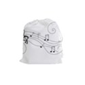 music partition Drawstring Pouch (Medium) View1