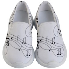 Music Partition Kid s Lightweight Slip Ons by alllovelyideas