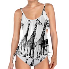 Giraffe  Tankini Set by Valentinaart