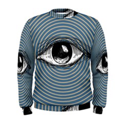 Pop Art Eye Men s Sweatshirt by Valentinaart