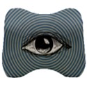 Pop Art Eye Velour Head Support Cushion View1