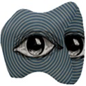 Pop Art Eye Velour Head Support Cushion View4