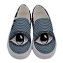 Pop Art Eye Women s Canvas Slip Ons View1