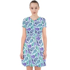 Whale Sharks Adorable In Chiffon Dress