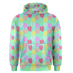 Pastel Rainbow Monstera Men s Pullover Hoodie by PodArtist