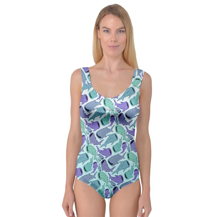 Whale Sharks Princess Tank Leotard 