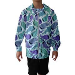 Whale Sharks Hooded Windbreaker (kids)