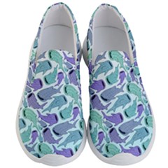 Whale Sharks Men s Lightweight Slip Ons by mbendigo