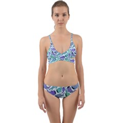 Whale Sharks Wrap Around Bikini Set