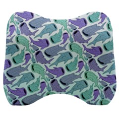 Whale Sharks Velour Head Support Cushion