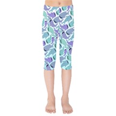 Whale Sharks Kids  Capri Leggings 