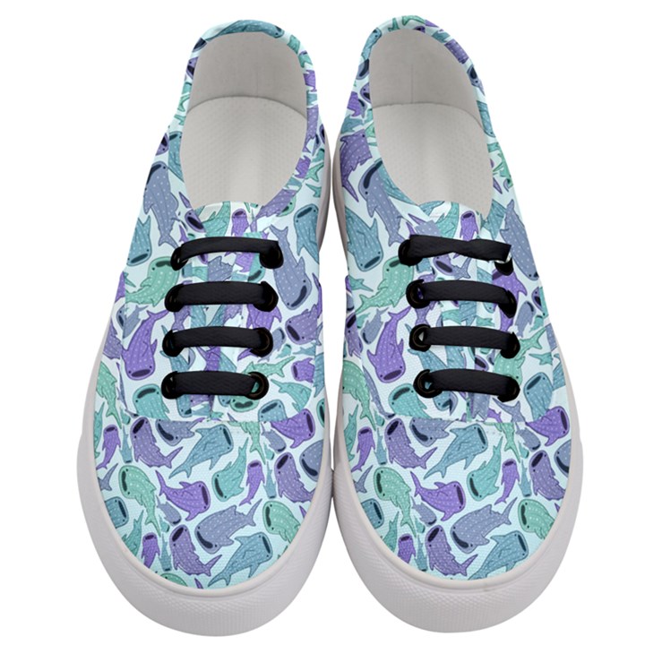 Whale Sharks Women s Classic Low Top Sneakers