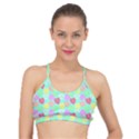 Pastel Rainbow Monstera Basic Training Sports Bra View1