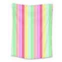 Pastel Rainbow Sorbet Deck Chair Stripes Medium Tapestry View1