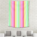 Pastel Rainbow Sorbet Deck Chair Stripes Medium Tapestry View2