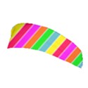 Neon Hawaiian Rainbow Deck Chair Stripes Stretchable Headband View1