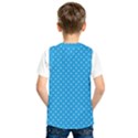 Mini White Polkadots on Oktoberfest Bavarian Blue Kids  SportsWear View2