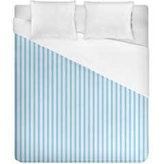 Oktoberfest Bavarian Blue And White Mattress Ticking Duvet Cover (california King Size) by PodArtist