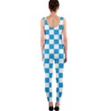 Oktoberfest Bavarian Large Blue and White Checkerboard One Piece Catsuit View2