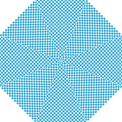 Oktoberfest Bavarian Blue And White Checkerboard Straight Umbrellas by PodArtist