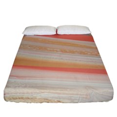 Alien Atmosphere Fitted Sheet (california King Size) by WILLBIRDWELL