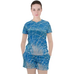 Neutron Women s Tee And Shorts Set