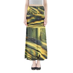 Yellow Dog Full Length Maxi Skirt by WILLBIRDWELL