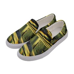 Yellow Dog Women s Canvas Slip Ons by WILLBIRDWELL