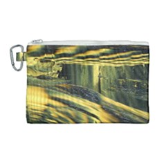 Yellow Dog Canvas Cosmetic Bag (large) by WILLBIRDWELL