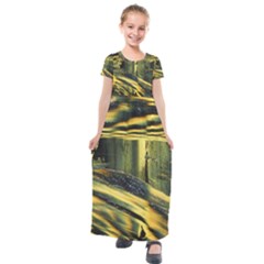 Yellow Dog Kids  Short Sleeve Maxi Dress