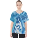 TSUNAMI V-Neck Dolman Drape Top View1