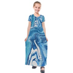 Tsunami Kids  Short Sleeve Maxi Dress