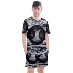 Yin Men s Mesh Tee And Shorts Set