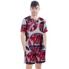 Ecstacy Men s Mesh Tee And Shorts Set