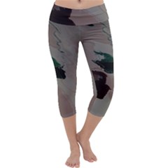 Jade Sky 2 Capri Yoga Leggings by WILLBIRDWELL