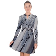 Orion s Belt Long Sleeve Panel Dress