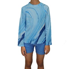 Spiral Kids  Long Sleeve Swimwear by WILLBIRDWELL