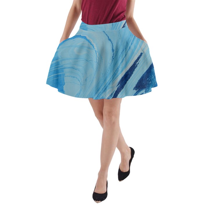 SPIRAL A-Line Pocket Skirt