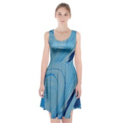 Spiral Racerback Midi Dress by WILLBIRDWELL