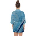 SPIRAL Half Sleeve Chiffon Kimono View2