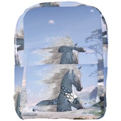 Wonderful Wild Fantasy Horse On The Beach Full Print Backpack by FantasyWorld7