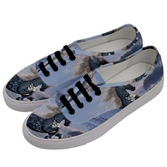 Wonderful Wild Fantasy Horse On The Beach Men s Classic Low Top Sneakers by FantasyWorld7